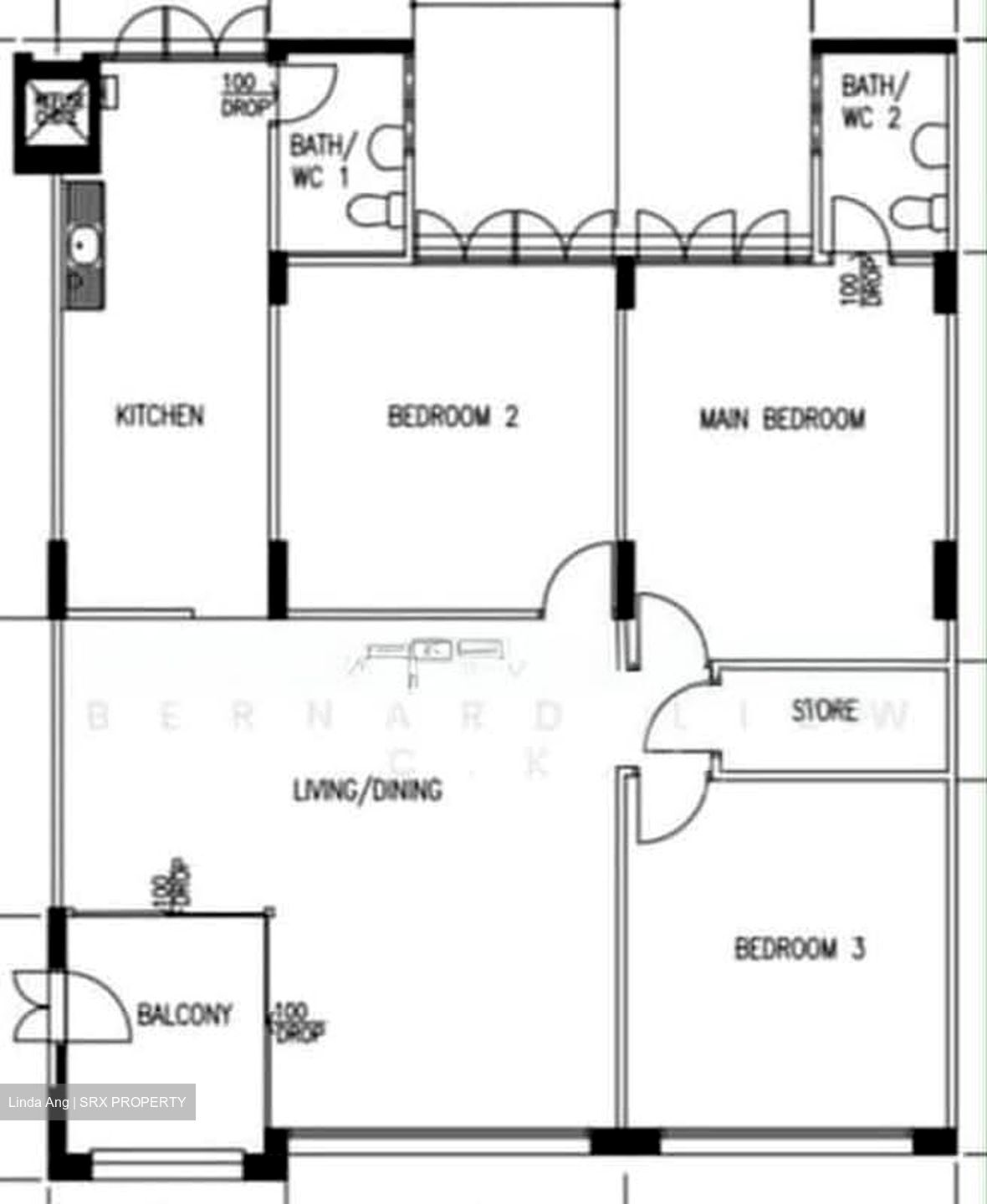 Blk 30 Whampoa Vista (Toa Payoh), HDB 5 Rooms #599175721
